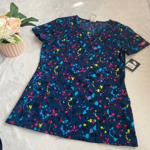 NWT Dickies Scrub Top Size XS